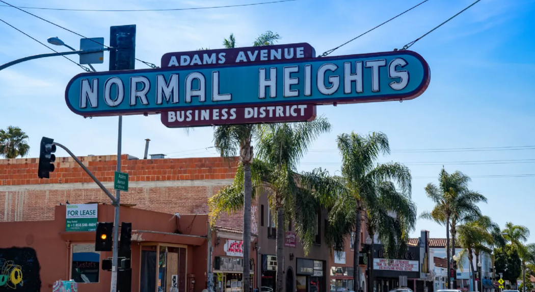 Normal Heights San Diego Sign