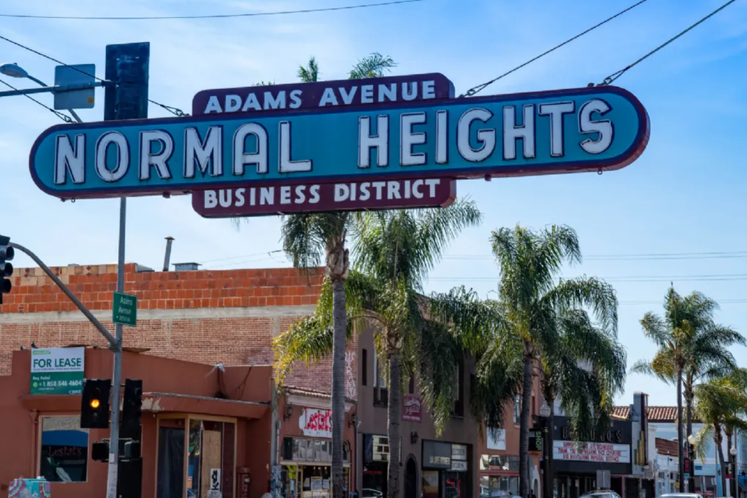 Normal Heights San Diego Sign